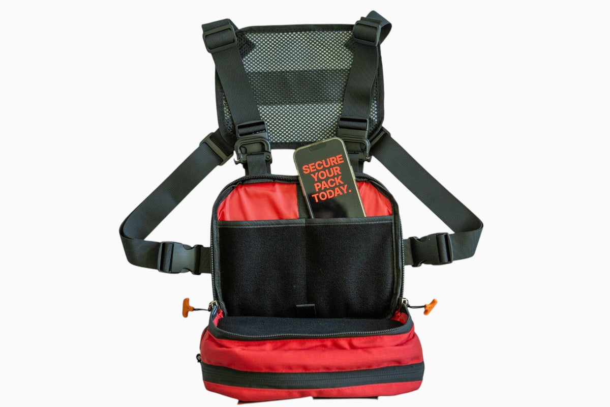 LZ 2 back compartment with a phone