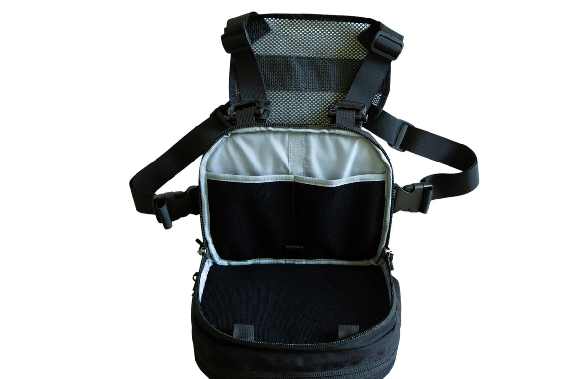 LZ 2 back compartment in Mission Black